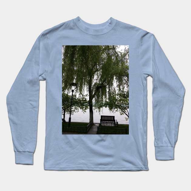 Lake Time Long Sleeve T-Shirt by Stephfuccio.com